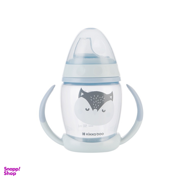لیوان آبمیوه خوری کیکابو مدل Happy face blue