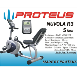دوچرخه ثابت پروتئوس مدل Novula R3