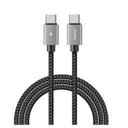 کابل USB-C رسی مدل RTC-P08CC طول 1.5 متر