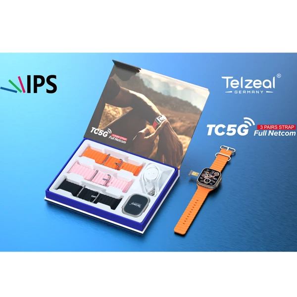 ساعت هوشمند سیم کارتی تلزیل مدل TC4G سایز 49 میلی‌ متر