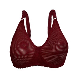 سوتین زنانه مدل M-BAR_5563 رنگ زرشکی