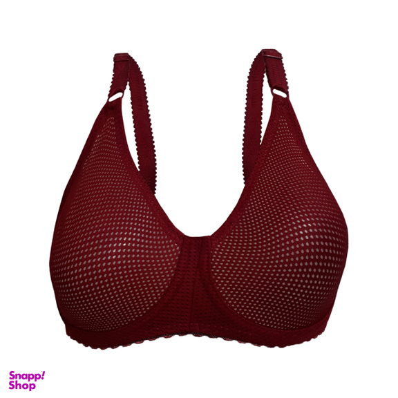 سوتین زنانه مدل M-BAR_5563 رنگ زرشکی