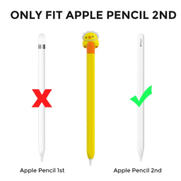 کاور قلم لمسی آهااستایل مدل PT129-2 طرح جوجه مناسب اپل سری 2