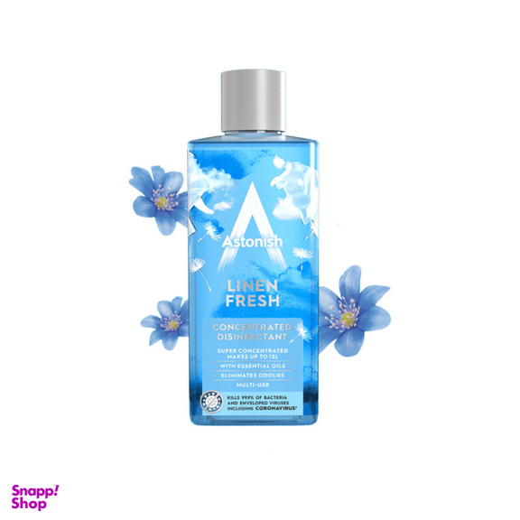 ضدعفونی‌ کننده فوق غلیظ استونیش Astonish با رایحه الیاف طبیعی