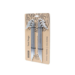 ميخ فولادی چادر لايف کمپ کد 45850 بسته 8 عددی