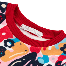 پیراهن دخترانه فیورلا مدل حروف 34528