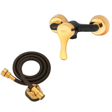 شلنگ توالت حکمت نشان مدل دیبا MT به همراه شلنگ