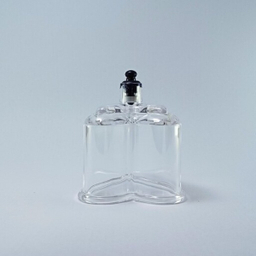 لیوان بادکش مدل قلبی کریستالی