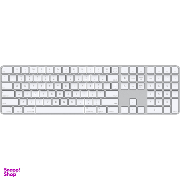 کیبورد کامپیوتر اپل مدل Magic Keyboard 3 with Touch ID and Numeric Keypad