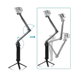 مونوپاد اکستنشن سه‌ پایه تاشو مدل PULUZ