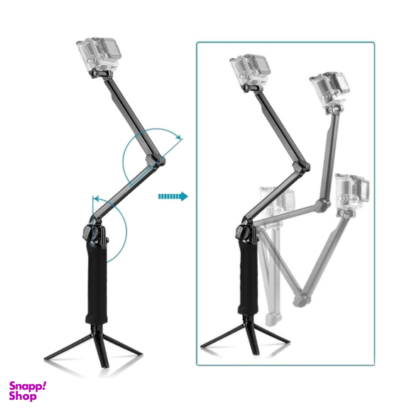 مونوپاد اکستنشن سه‌ پایه تاشو مدل PULUZ