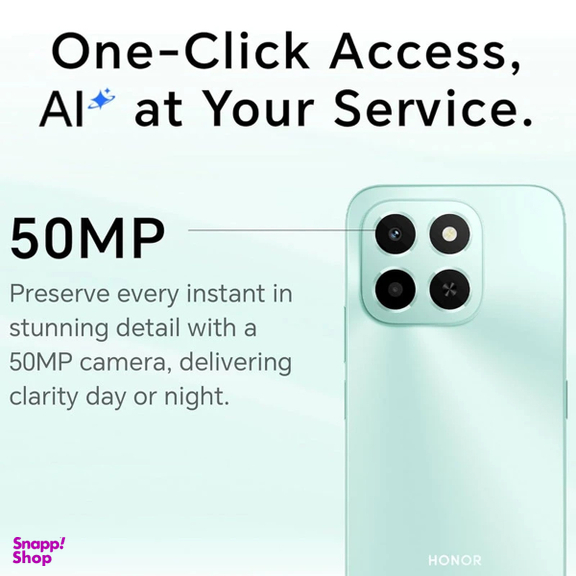 گوشی موبایل آنر مدل X6C دو سیم کارت ظرفیت 256 گیگابایت رم 6 گیگابایت