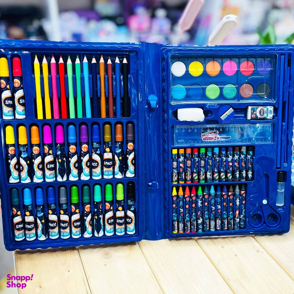 بسته لوازم تحریر مدل فضانورد کد 03 مجموعه 86 عددی