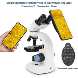 میکروسکوپ دوچشمی مدل Binocular 1000X به همراه کیف حمل