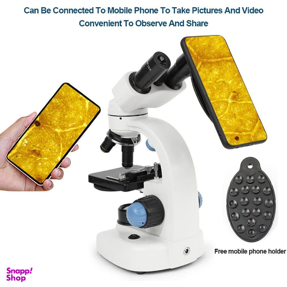 میکروسکوپ دوچشمی مدل Binocular 1000X به همراه کیف حمل
