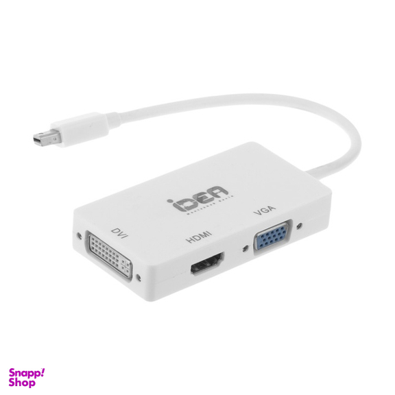 مبدل Mini Display به DVI/HDMI/VGA آیدیا مدل کمبو 25