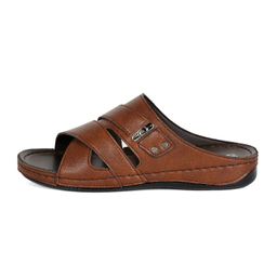 دمپایی مردانه شیما مدل ریو رنگ گردویی