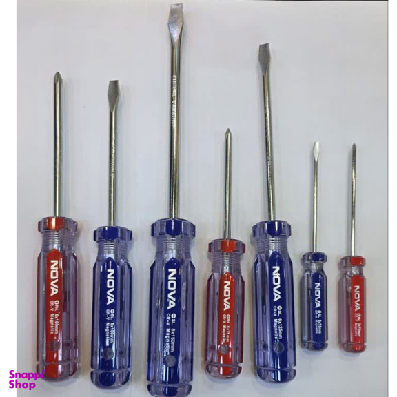 پیچ گوشتی نوا مدل 1015 کد 20709 بسته 7 عددی