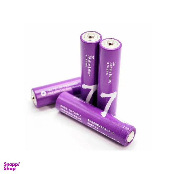 باتری نیم قلمی زد ام آی مدل ZI7 RAINBOW بسته 4 عددی