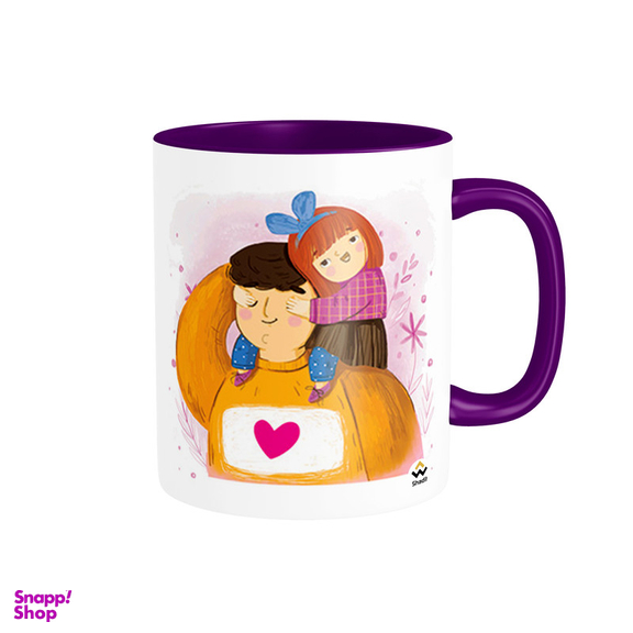 ماگ شادیت طرح روز دختر کد 026