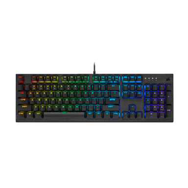 کیبورد گیمینگ کورسیر مدل k60 RGB Pro Cherry Viola