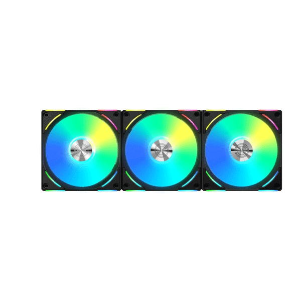 فن کیس لیان لی مدل UNI FAN AL V2 Black بسته 3 عددی