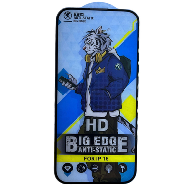 محافظ صفحه نمایش گوشی موبایل مدل تایگر آنتی استاتیک مناسب اپل iPhone 16 Pro