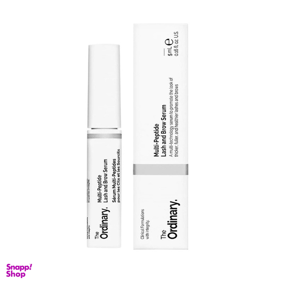 سرم تقویت کننده مژه و ابرو دی اوردینری مدل PEPTIDE حجم 5 میلی لیتر
