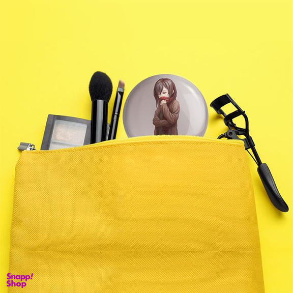 آینه جیبی خندالو طرح میکاسا اکرمن انیمه اتک آن تایتان Attack on Titan مدل تاشو کد 18515