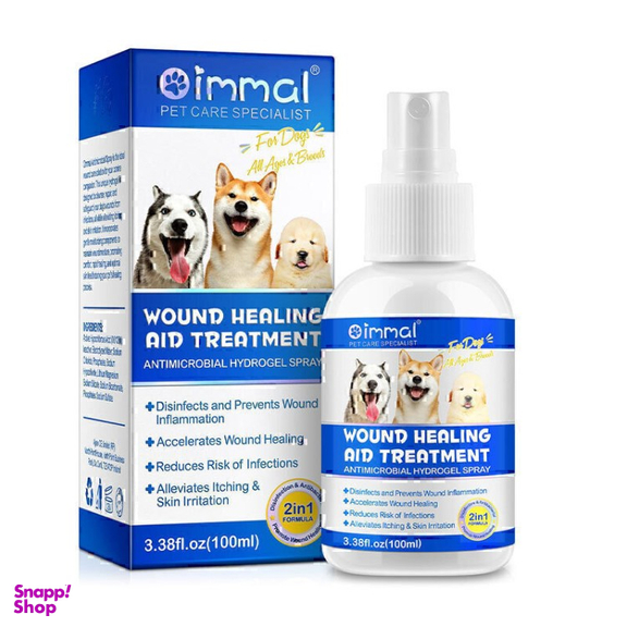 اسپری التیام بخش زخم سگ اویمال کد 33977 حجم 100 میلی لیتر