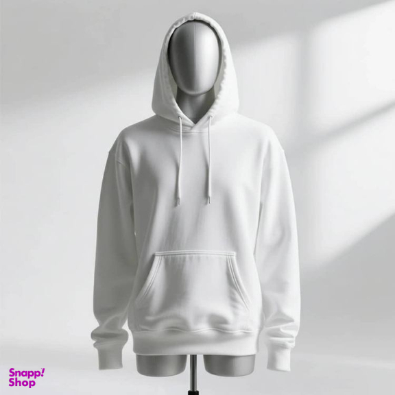 هودی زنانه کد 0087 رنگ سفید