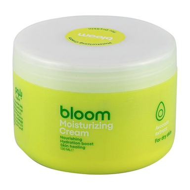 کرم مرطوب کننده صورت بلوم اسکین کر مدل آووکادو مناسب پوست خشک حجم 130 میلی لیتر