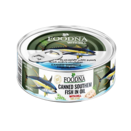 کنسرو تن ماهی شویدی فودنا وزن 180 گرم