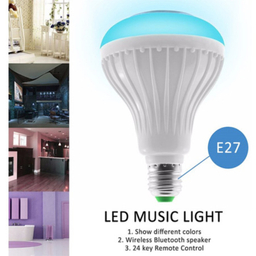 لامپ هوشمند و اسپیکر بلوتوث دیوایس کد Music Bulb