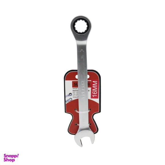 آچار یکسر تخت و یکسر رینگی سوباشی کد YP-SABET-016 سایز 16 میلی متر