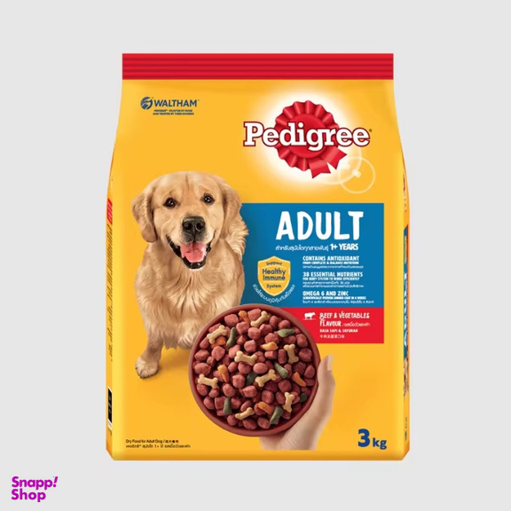 غذای خشک سگ پدیگری کد 200 وزن 3 کیلوگرم