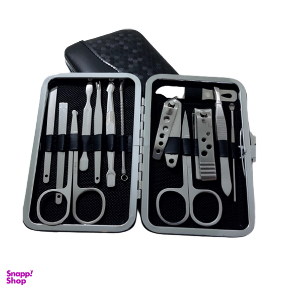 ست مانیکور 13 تکه تمام استیل کد 065