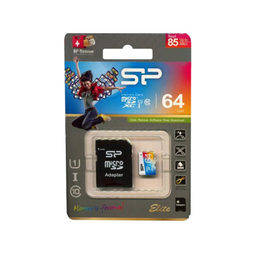 کارت حافظه microSDXC سیلیکون پاور مدل ELITE کلاس 10 استاندارد UHC-I U1 سرعت 100MBps ظرفیت 64 گیگابایت