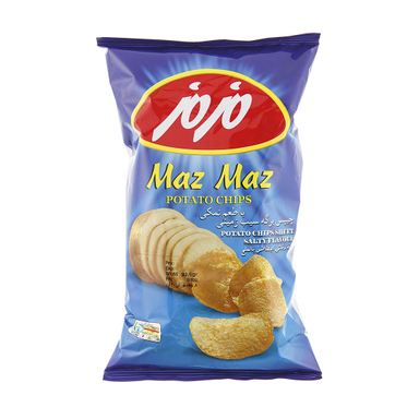 چیپس نمکی مزمز وزن 60 گرم