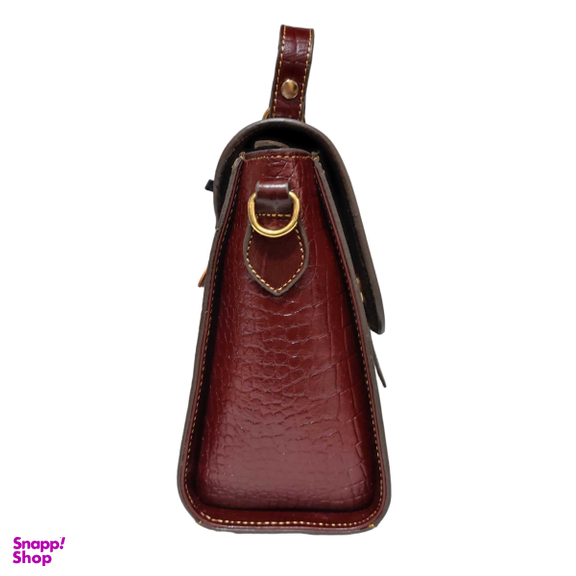کیف اداری زنانه چرم طبیعی مدل fateh 111