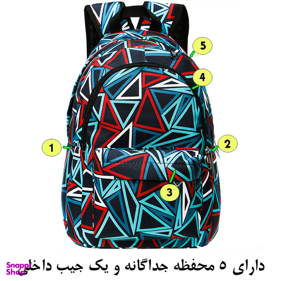 کوله پشتی دخترانه توریث مدل TT-150003