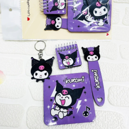 بسته لوازم تحریر مدل کرومی کد g3 مجموعه 5 عددی