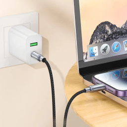 کابل دیتا 27 وات Lightning به Type-C نکسا مدل L70 طول 1 متر