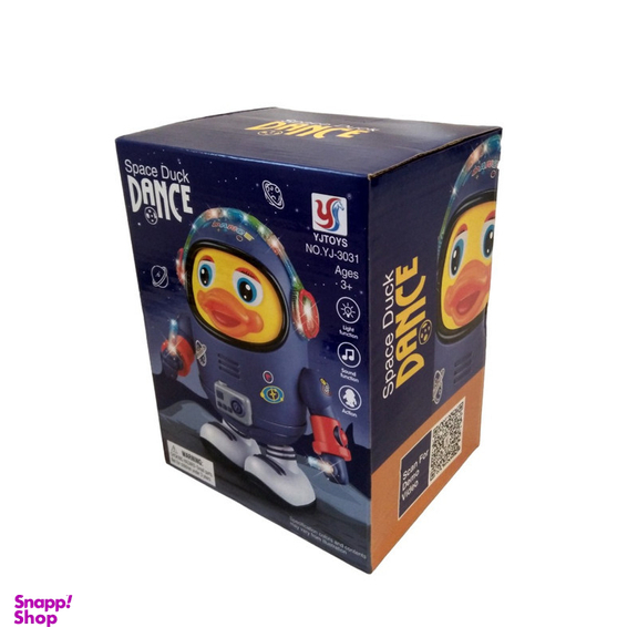 اسباب بازی ناب سل مدل اردک موزیکال طرح فضانورد SPACE DUCK DANCE