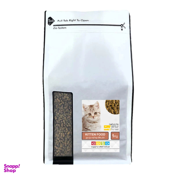 غذای خشک گربه شهرپت مدل Reflex Kitten وزن 1 کیلوگرم