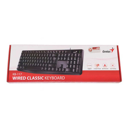 کیبورد با سیم جنیوس مدل KB117