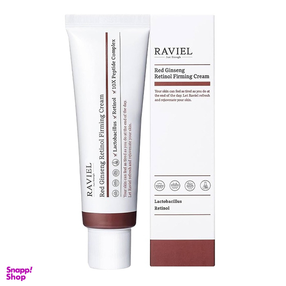 کرم ضد پیری رتینول جینسینگ راویل مدل Ginseng Retinol Firming حجم 50 میلی لیتر