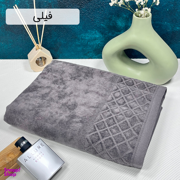 حوله استخر ایران حوله طرح لوزی سایز 75×130 سانتی متر