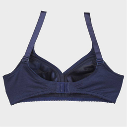 سوتین زنانه بارون مدل بدون فنر پرسی کد 503 رنگ سرمه ای