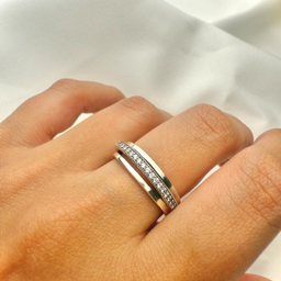 انگشتر نقره 925 عیار زنانه کد RNGF 45870